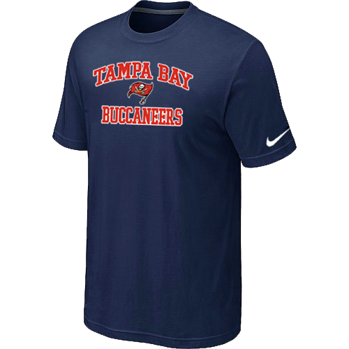 Nike Tampa Bay Buccaneers Heart & Soul NFL T-Shirt - Dark Blue